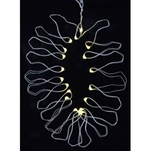 Електрогірлянди YES! Fun LED-нить, 20 ламп, молочно-біла, 2,10 м: Тип Лінійна
