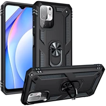 Аксессуар для смартфона Mobile Case Shockproof Serge Magnetic Ring Black for Xiaomi Redmi Note 10 5G / Poco M3 Pro / Poco M3 Pro 5G: Совместимость Xiaomi Redmi Note 10 5G / Poco M3 Pro / Poco M3 Pro 5G