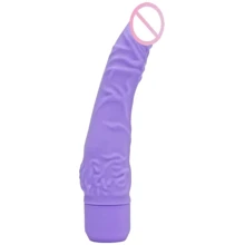 Силиконовый вибратор Classic Slim, 21x4 см, фиолетовый: Для кого Для женщин