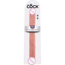 Двойной фаллоимитатор Cock 16 Inch Thick Double 44x4.5 см: Назначение Для двойного проникновения
