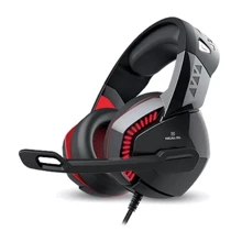 Наушники REAL-EL GDX-7800 Black/Red: Тип конструкции накладные