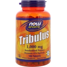 Бустер тестостерона Now Foods Tribulus, 1000 mg, 180 Tablets: Форма выпуска таблетированные