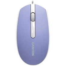 Мышь Canyon M-10 USB White Lavender (CNE-CMS10WL): Интерфейс подключения USB