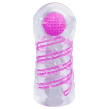 Мастурбатор LYBAILE Pretty Love Transparent Spiral Masturbator: Для кого Для мужчин