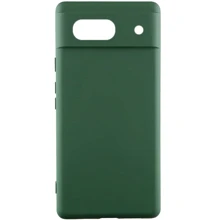 Чехол для телефонов Lakshmi Case Silicone Cover Full Camera Dark Green for Google Pixel 7a: Совместимость Google Pixel 7a