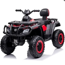 Дитячий електромобіль-квадроцикл Bambi Racer чорно-червоний (M 4868EL-3(24V)): Вид квадроцикл
