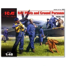Набор фигурок ICM Пилоты и техники ВВС Великобритании (1939 -1945) (ICM48081): Производитель ICM