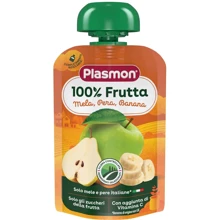 Пюре Plasmon Apple Pear Banana из яблок груш и бананов с витамином C 100 г (1136124): Вид Фруктовое