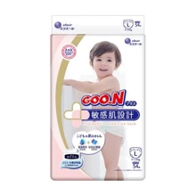 Подгузники Goo.N Plus для детей 9-14 кг (размер L, на липучках, унисекс, 54 шт): Тип Подгузники