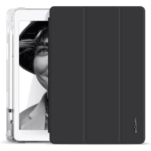 Аксессуар для iPad BeCover Case Book Soft TPU with Pencil mount Black (706753) for iPad mini 6 2021: Цвет черный
