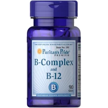 Puritan's Pride Vitamin B-Complex And Vitamin B-12 90 Tablets: Тип Витамин B