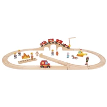 Игровой набор с треком Janod Пожарная команда (J08539): Производитель Janod
