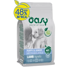 Сухой корм для собак OASY OAP PUPPY Medium/Large с ягненком 18 кг (8053017349275): Тип Сухой корм