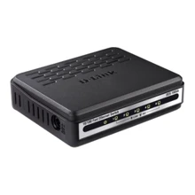 Мережевий комутатор D-Link DES-1005A: Порти тільки Fast Ethernet (10/100)