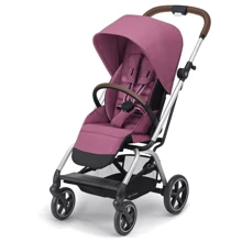Прогулочная коляска Cybex Eezy S Twist+ 2 с бампером (SLV / Magnolia Pink): Тип коляски Прогулочная