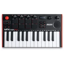 MIDI клавиатура AKAI MPK Mini Play MK3: Механика Базовая