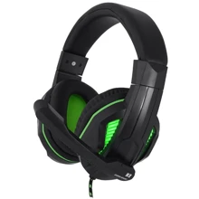 Наушники Gemix N2 Black/Green: Тип конструкции полноразмерные
