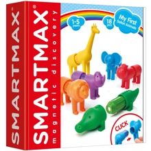 Магнитный конструктор SmartMax Мои первые дикие животные (SMX 220): Количество деталей, шт. 18