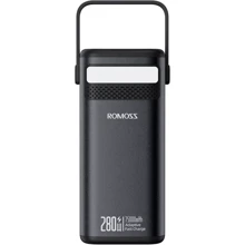 Внешний аккумулятор Romoss Power Bank 75000mAh PMT75 280W Black (PMT75-1E2-2113H/PMT75-1E2-2133H): Количество USB 4