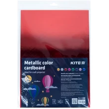 Картон Kite цветной металлизированный А4 8 листов (K22-420): undefined undefined