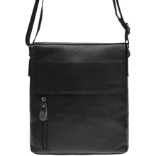 Чоловіча сумка планшет Borsa Leather чорна (K17859-black): Стать Чоловік