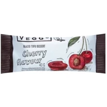 Батончик Veggo тофу глазурований зі смаком вишні 40 г (4779046470172): Вага, г 40
