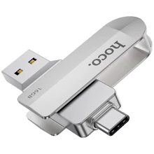 USB-флешка Hoco 16GB UD10 Wise USB 3.0/Type-C Silver: Стандарт USB USB Type-C / USB 3.2