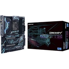 BIOSTAR Z690GTA: Оперативная память 4xDIMM / Max. 128GB / up to DDR4 5000+(O.C.) MHz / Dual Channel Memory;
