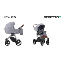 Универсальная коляска 2 в 1 Bebetto LUCA (12) серый (серая рама) (503.20.18.G12): Тип коляски универсальная коляска (2-в-1)