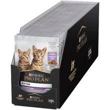 Влажный корм для котят Pro Plan Kitten Healthy Start с индейкой. Кусочки в паштете 26х75 г (8445290178862): Тип Влажный корм