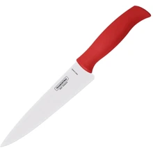 Ніж Tramontina SOFT PLUS red Chef 17.8 см (23664/177): Лезо Нержавеющая сталь