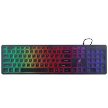 Клавіатура ERGO KB-630 ENG/RUS/UKR Black: Підключення дротове