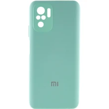 Чехол для телефонов Mobile Case Silicone Cover Shield Camera Ice Blue for Xiaomi Redmi Note 10 / Note 10s: Совместимость Xiaomi Redmi Note 10 / Note 10s