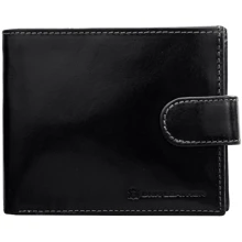 Мужское портмоне DNK Leather черное (DNKN01L-NL-black): Пол Мужской