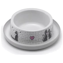 Миска Moderna Trendy Dinner №1 Cats in Love для кошек 350 мл 16см (43933): Тип Миски