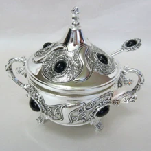 Сервировка стола Сахарница «Вдохновение» с ложечкой (h 12 см) (466-1342): undefined undefined