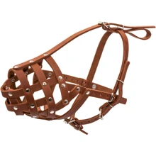Намордник твердый Collar 5 см 33 см (боксер малый), коричневый: Производитель Collar