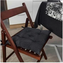 Подушка Прованс для стула Black Milan 40х40 см (023617): Размер, см 40x40
