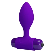Силіконова вібропробка Pretty Love Vibro but plag, BI-040077-1: Для кого унісекс