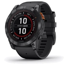 Смарт-часы Garmin Fenix 7X Pro Solar Slate Grey with Black Band (010-02778-01): Дисплей 1.4 " (280х280)