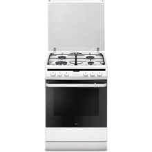 Плита комбінована Amica 618GEH3.33HZpTaN W: Тип пристрою комбінована плита