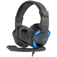 Навушники Havit HV-H2032d Black/Blue: Тип конструкції полноразмерные