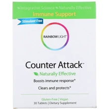 Rainbow Light Counter Attack Імунна підтримка 30 таблеток: Форма випуску Таблетки
