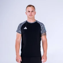 Спортивна футболка Peak FS-UM1904NOK-BLA 50 чорна з принтом: Вид Спортивные футболки