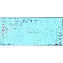 Декаль Begemot для літака Сухий Т-50 "ПАК-ФА" (Hobby Boss) (BD72065): Виробник Begemot