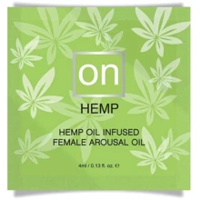 Пробник збудливого масла Sensuva - ON for Her Hemp Infused Arousal Oil (0,5 мл): Форма випуску Масло