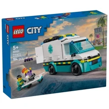Конструктор LEGO City Скорая помощь 184 детали (60451): Серия City
