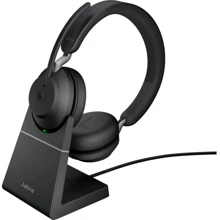 Наушники Jabra Evolve2 65 MS Stereo Stand Black (26599-999-989): Тип конструкции накладные