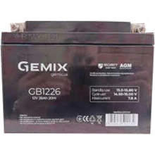 Gemix GB 12V 26Ah Security (GB1226): Тип Аккумулятор