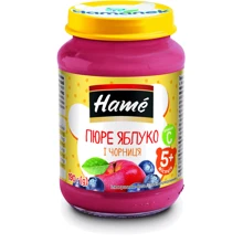 Пюре Hame яблоко и черника 190 (8595139703769): Вид Фруктовое